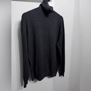 Scotch & Soda Men's Turtleneck Black Sweater